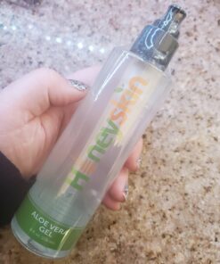 Organic Aloe Vera Gel - 100% Pure for Skin, Sunburn Relief & Face Moisturizer - Extracted from Aloe Vera Plant with Manuka Honey, Orchid & Apple Stem Cells - Everyday Use - 8 Fl Oz 8 Fl Oz (Pack of 1) 44 91COYyK8JfL 1