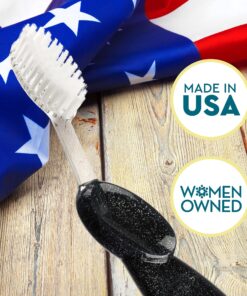 RADIUS Big Brush BPA Free & ADA Accepted Toothbrush Designed to Improve Gum Health & Reduce Gum Issues - Right Hand - Midnight Sky/Marble/Soda Pop Eco Grind - Pack of 3 Midnight Sky/ Marble/ Soda Pop Eco Grind 3 Count (Pack of 1) Big Brush Right Hand 12 91CYYptSYpL 1