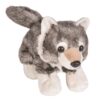 Wild Republic Wolf Plush, Stuffed Animal, Plush Toy, Gifts for Kids, Hug’Ems 7" 55 91Ca0MMewQL