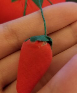 Dritz Tomato Pin Cushion, Red 19 91ChAr 3poL