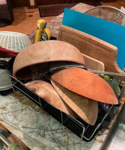 Polder KTH-615 Dish Rack & Tray 4 PC Combo– Advantage System Includes Rack, Drain Tray, Removable Drying Tray & Cutlery Holder – Stainless Steel & Plastic 4-piece 51 91Cn KZN0 L