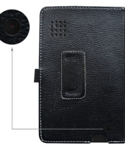 RCA 7 Voyager II Case,Mama Mouth PU Leather Folio 2-Folding Stand Cover with Stylus Holder for RCA 7 Voyager II/RCA Voyager 7 /RCA 7 Voyager Pro 7-inch Tablet,Black Black 15 91CoEFU7XVL