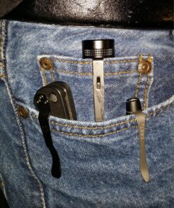 COLUMBIA RIVER KNIFE & TOOL Williams Tactical Pen: Low Profile, EDC Self Defense Survival Pen Made of Black Anodized Aluminum with Pressurized Ink Cartridge and Pocket Clip TPENWK 50 91CrvQMZxdL