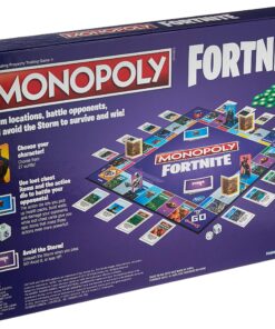Alternative view of Monopoly: Fortnite Edition Board Game Inspired by Fortnite Video Game Ages 13 & Up