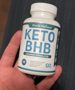 Purely Optimal Premium Keto Diet Pills Utilize Fat for Energy with Ketosis - Boost Energy & Focus, Manage Cravings, Support Metabolism - Keto Bhb Supplement for Women & Men - 30 Days Supply 49 91Cw4LOkclL