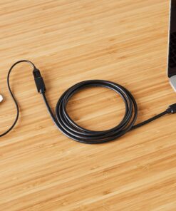 Amazon Basics USB-A 3.0 Extension Cable, 4.8Gbps High-Speed, Male to Female Gold-Plated Connectors, 3 Meters, Black 9.8 Feet 1-Pack 25 91D1m6LIeS 1