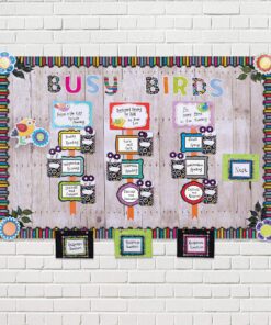 Carson Dellosa 152 Piece 4 Inch Colorful Chalkboard Bulletin Board Letters for Classroom, Uppercase Alphabet Letters, Numbers, Punctuation & Symbols, Cutout Letters for Bulletin Boards 25 91D1mAWUPEL