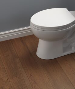 Delta Faucet Morgan Elongated Slow-Close White Toilet Seat with Non-Slip Seat Bumpers, White 811903-WH Slow Close 25 91D21bZbeAL