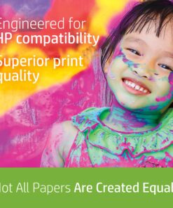 HP Color Inkjet & Laser Paper, 24 lbs, 8.5 x11-Inch Letter, 97 Bright, 400 Sheets (202040) 1 Ream Small Pack 15 91D6SIVwEKL