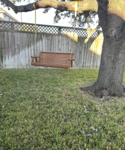 Safe Tree Swing Hanging Kit (Set of 2) - 10ft Long Straps with Two Alloy Carabiners and 2000 Lb Breaking Strength - Easy & Fast Installation for All Types of Swings and Children Black/Yellow 28 91DBi9XbzcL