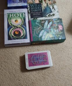 Paper Mart Tarot Rune Bag Bundle of 4: Moss Green, Navy Blue, Purple, Wine 6" x 9" 29 91DBoHvfq4L