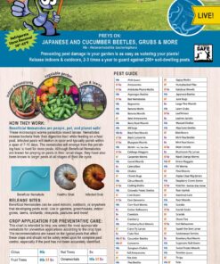 Alternative view of Bug Sales 50 Million Live Beneficial Nematodes - HB (Heterohabditis bacteriophora) 50 Million__Nematodes_HB