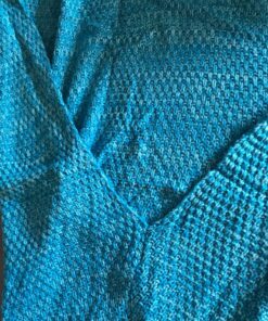 LAGHCAT Mermaid Tail Blanket Crochet Mermaid Blanket for Adult, Soft All Seasons Snuggle Mermaid Sleeping Bag Blankets 71"x35.5" Blue 33 91DCjdoUxrL