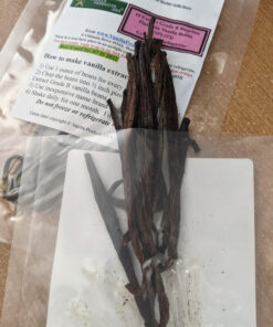 10 Split Extract Grade B Madagascar Bourbon Vanilla Beans 13~15 cm (5~6") by Vanilla Products USA 42 91DFSG Rm6L