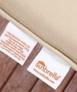 Sorra Home Indoor or Outdoor Sunbrella Deep Seating Cushion & Pillow Set with Corded Edges, 1 Count (Pack of 1), Canvas Black 1 Count (Pack of 1) 16 91DIgdif3sL