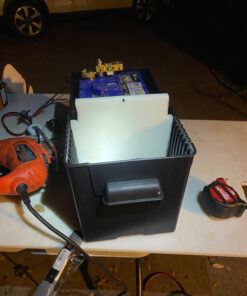 NOCO Snap-Top HM318BKS Battery Box, Group 24-31 12V Outdoor Waterproof Battery Box for Marine, Automotive, RV, Boat, Camper and Travel Trailer Batteries 60 91DLWIq9vL