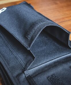 Meinl Percussion Drum Stick Bag with Extra Outside Pocket and Floor Tom Hooks – for Mallets, Brushes and Accessories, Black, Standard (MSB-1) Regular 38 91DSYiPRdcS