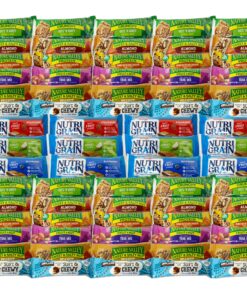 Healthy Bar Snack Mix - Sweet and Salty Granola Bar Variety Pack - Nature Valley, Kashi, Quaker - 72 Bar Bundle 72 Count (Pack of 1) 6 91DX12mPi6L