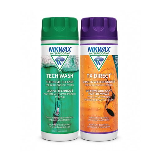 Nikwax Hardshell Cleaning & Waterproofing Duo-Pack 300ml Duo Pack