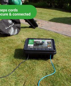 SockitBox – The Original Weatherproof Connection Box – Indoor & Outdoor Electrical Power Cord Enclosure for Timers, Extension Cables, Reels, Transformers, Power Strips, Lights & Tools – Large – Black 25 91DdZJ8UGL