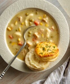 Progresso Rich & Hearty, Hearty Chicken Pot Pie Style with Dumplings Canned Soup, 18.5 oz. (Pack of 12) 7 91DpRWqx2jL