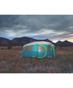Coleman 8-Person Camping Tent with Built-in Closet | Tenaya Lake Cabin Tent with Fast Pitch Setup 59 91Dsa5txiyL