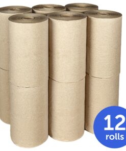 Alternative view of Scott Essential Hard Roll Paper Towels (02021), Natural, 400' / Roll, 12 Rolls / Case, 4,800' / Case
