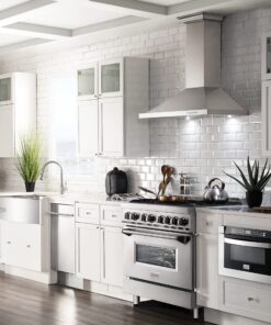 ZLINE 36" 4.6 cu. ft. Dual Fuel Range with Gas Stove and Electric Oven with Color Door Options (RA36) (Stainless Steel) 16 91EAXBiIDL