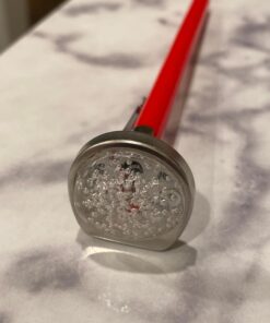 Rubbermaid Commercial Products Food/Meat Instant Read Thermometer, Pocket Size, Dishwasher Safe, Red, For Meat/Food Cooking and Grilling/Oven 25 91EDWzA1BL