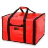 New Star Foodservice 50134 Insulated Pizza Delivery Bag, 20" by 19" by 13", Red 20 by 19 by 13-Inch, Red 11 91EDxRluvsL