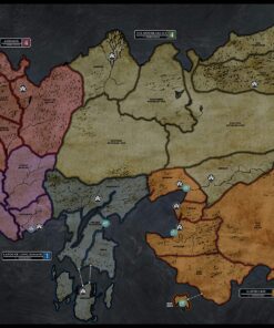 USAOPOLY Risk Themed Game of Thrones Strategy Board Game |for Game of Thrones Fans | Official Merchandise | Based on The TV Show on HBO 47 91EEIQ VDBL