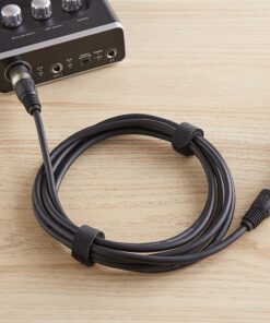 Amazon Basics XLR Microphone Cable for Speaker or PA System, All Copper Conductors, 6MM PVC Jacket, 10 Foot, Black 1-Pack 10 Feet 36 91EImKP2XcL