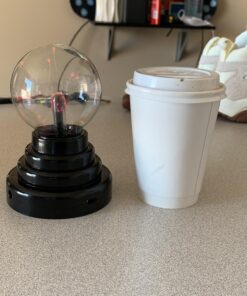 Plasma Ball,Touch Sensitive Plasma Lamp Light with USB OR Battery Powered Plasma Globe for Kids,Parties,Home,Decoration 3-Inches 28 91EKRg45m0L