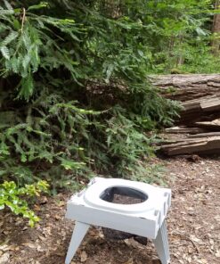 Cleanwaste GO Anywhere Portable Folding Toilet - Plus Bonus Original Wag Bag Kit - Camping, Travel, Medical, Emergency Seat Only 26 91ELU0ygvL