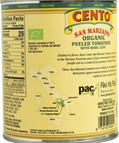 Cento San Marzano Organic Peeled Tomatoes (Pack of 6) 24 91EQQz4KeDL