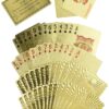 Trademark Poker GLDCARD 24K Gold Playing Cards Gold Single Deck 8 91EWH1dP0L