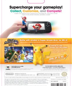 Alternative view of Pikachu amiibo (Super Smash Bros Series) Pikachu USA