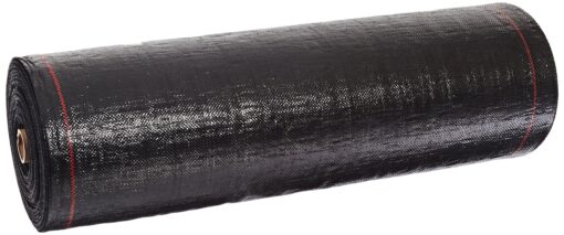 Mutual WF200 Polyethylene Woven Geotextile Fabric, 500' Length x 30" Width