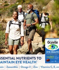 Ocuvite Eye Vitamin & Mineral Supplement, Contains Zinc, Vitamins C, E, Omega 3, Lutein, & Zeaxanthin, 30 Softgels 11 91EoMtIeJsL