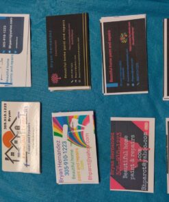 Avery Printable Business Cards, Inkjet Printers, 90 Cards, 2 x 3.5, Clean Edge, Heavyweight (28878) Matte White 41 91ExxZFSHL