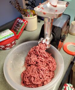 Sunmile SM-G33 Electric Meat Grinder - 1HP 800W Max Power - ETL Stainless Steel Meat Grinder Mincer Sausage Stuffer, Stainless Steel Blade and Plates and 1 Sausage Maker 37 91EyeLJ8F6L