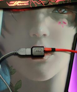 Syba external USB Stereo Sound Adapter for Windows, Mac, Linux Extra Audio Source with 3.5mm Audio Mic Jack C-Media Chipset Black 42 91F LP4dZlL