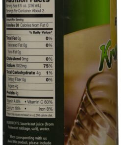 Alternative view of Franks Kraut Juice, 14 Fl Oz (Pack of 12)