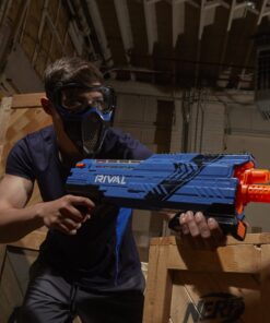 Nerf Rival Atlas XVI-1200 Blaster Toy, Blue 27 91FDxG mWuL