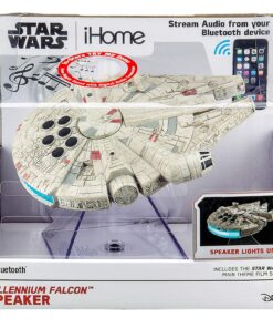 STAR WARS Millenium Falcon Bluetooth Speaker Portable Wireless Crystal Clear for Home, Travel, Outdoor, Rechargeable, Compatible with iPhone Samsung GRAY 29 91FIFzPrAKL