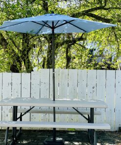 Lifetime 22119 Folding Picnic Table, 6 Feet, Putty 44 91FK88 bw3L