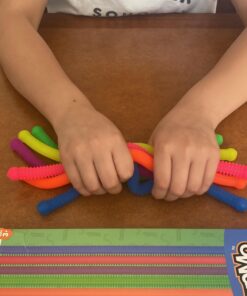 BUNMO Super Sensory Stretchy Strings 6pk | Calming & Textured Monkey Stretch Noodles | Sensory Toys for Autistic Children | Stress Relief & Anxiety Toys for Kids | Hours of Fun for Kids (Smooth) 6pk Smooth 45 91FLBB8yAL