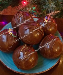 BAKER DEPOT 6 Holes Hot Chocolate Bomb Mold Dome Silicone Mould For Chocolate Cake Jelly Pudding Handmade Soap Round Shape Circle Cake Moulds Dia: 2 1/2 inches, Set of 2 47 91FTkXqgNL