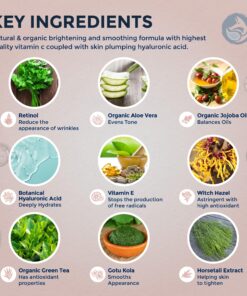 Retinol Face Serum - 3% Retinol - Anti Aging Night Serum - with Gotu Kola, Hyaluronic Acid, Horsetail Extract & Organic Jojoba Oil - 1oz by Foxbrim Naturals Retinol Serum 16 91FUHna5MhL 1