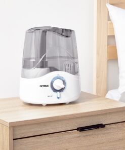 Optimus U-31001 1.5-Gallon Cool Mist Ultrasonic Humidifier, 1-Pack, White 25 91FWt7MsPGS